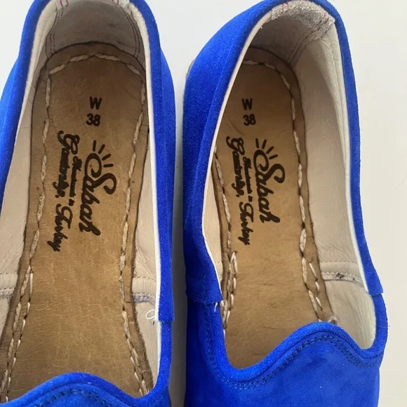 Electric Blue Suede Sabah Shoe size 38 - Picture 3 of 8
